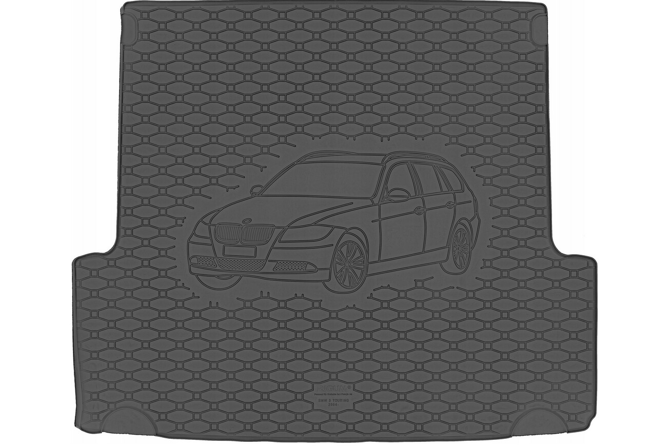 VIP Exclusiv Kofferraumwanne für BMW 3 E91 Touring 2004-2011 Laderaumwanne Gummiwanne Motiv