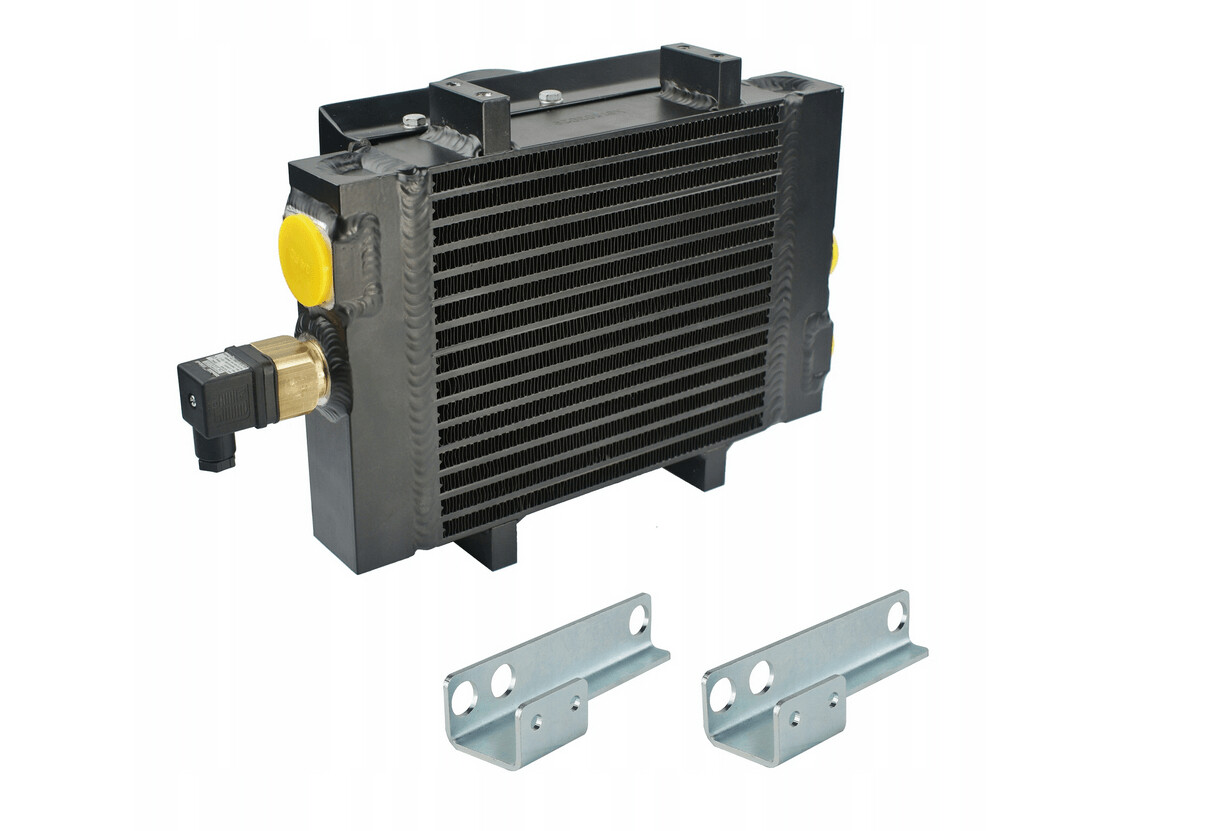 Hydraulikölkühler Öl-Luftkühler ST50 12V mit Lüfter und Thermostat 100L/min