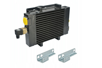 Hydraulikölkühler Öl-Luftkühler ST50 12V mit Lüfter und Thermostat 100L/min