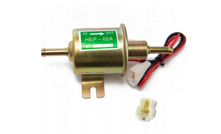 Universal Kraftstoffpumpe Benzinpumpe Elektrische Diesel Baumaschine HEP-02A 12V