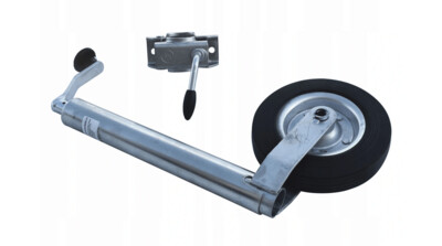 Premium STÜTZRAD PKW ANHÄNGER 200 kg STÜTZLAST ROHR-Ø 48 mm WOHNWAGEN Premium STÜTZRAD PKW ANHÄNGER 200 kg STÜTZLAST ROHR-Ø 48 mm WOHNWAGEN