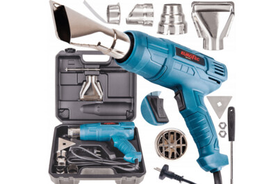 Heißluftpistole Heißluftgebläse Heißluftfön Starter Set mit Koffer 2400W Heißluftpistole Heißluftgebläse Heißluftfön Starter Set mit Koffer 2400W