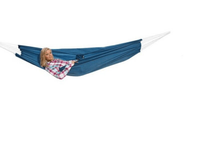 HIGH PEAK Hängematte mit Karabiner ultraleicht Blau 220 x 140 cm bis 110 kg HIGH PEAK Hängematte mit Karabiner ultraleicht Blau 220 x 140 cm bis 110 kg