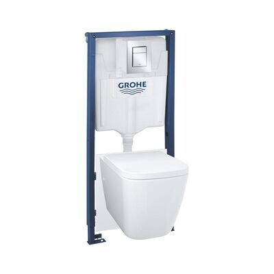 Grohe Vorwandelement + Wand WC ohne Spülrand SoftClose XXXL Starter Set Grohe Vorwandelement + Wand WC ohne Spülrand SoftClose XXXL Starter Set