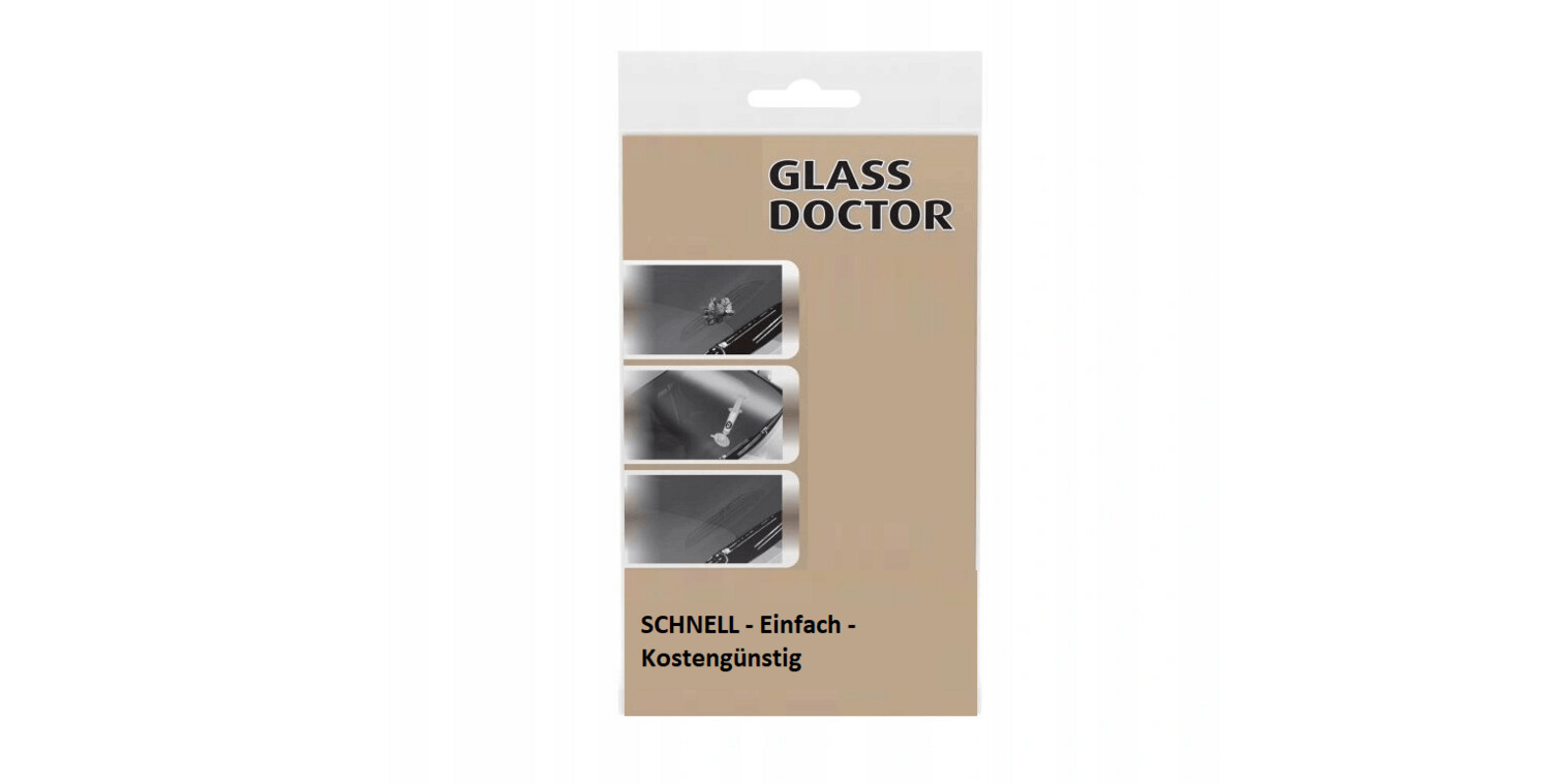 Windschutzscheibe Reparatursatz Punkt Risse oder Beschädigungen am Glas