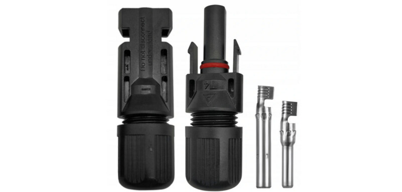 KONEKTOR Solarstecker Solar Buchse + Stecker Kupplung Kabel 2,5 - 6 mm² MC4 PANEL Solar + - KONEKTOR Solarstecker Solar Buchse + Stecker Kupplung Kabel 2,5 - 6 mm² MC4 PANEL Solar + -