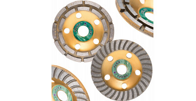 2x Schleifteller Diamant Schleiftopf Topfscheibe Ø 125mm Betonschleifer Beton 2x Schleifteller Diamant Schleiftopf Topfscheibe Ø 125mm Betonschleifer Beton