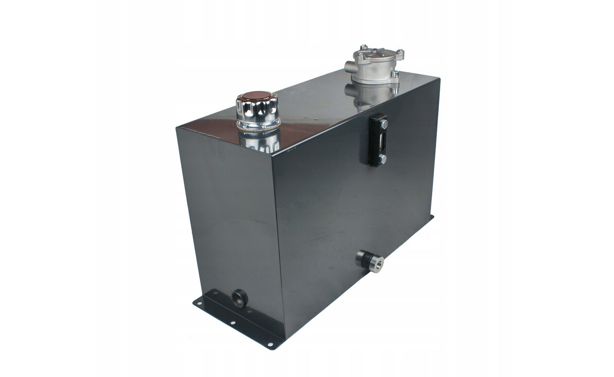 Universal Öltank Hydrauliktank Metall 45l komplett Set mit Filter
