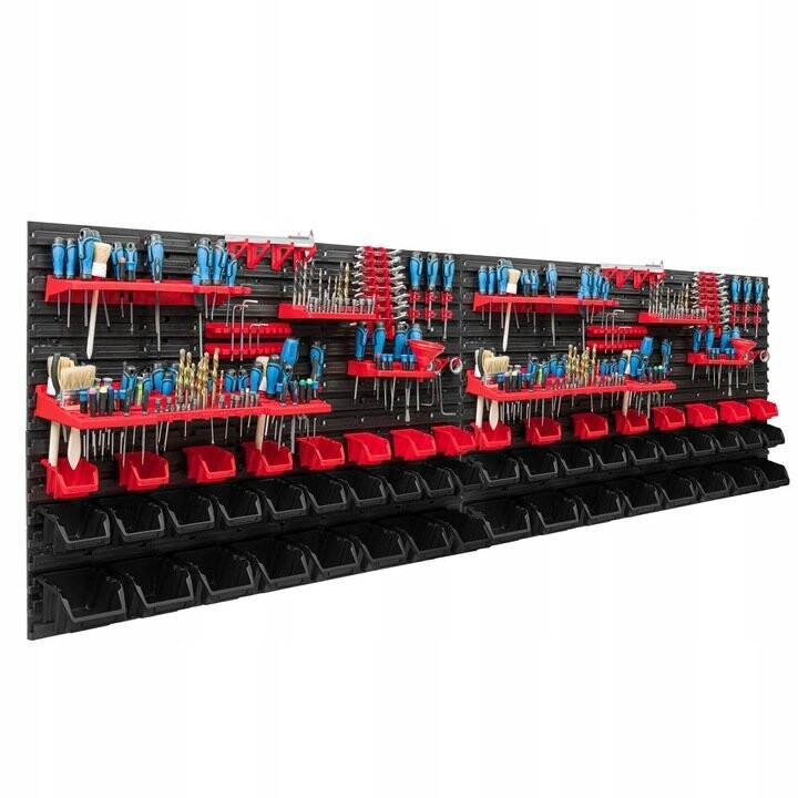 Werkstattregal Werkzeugwand 230x78 cm komplett Set