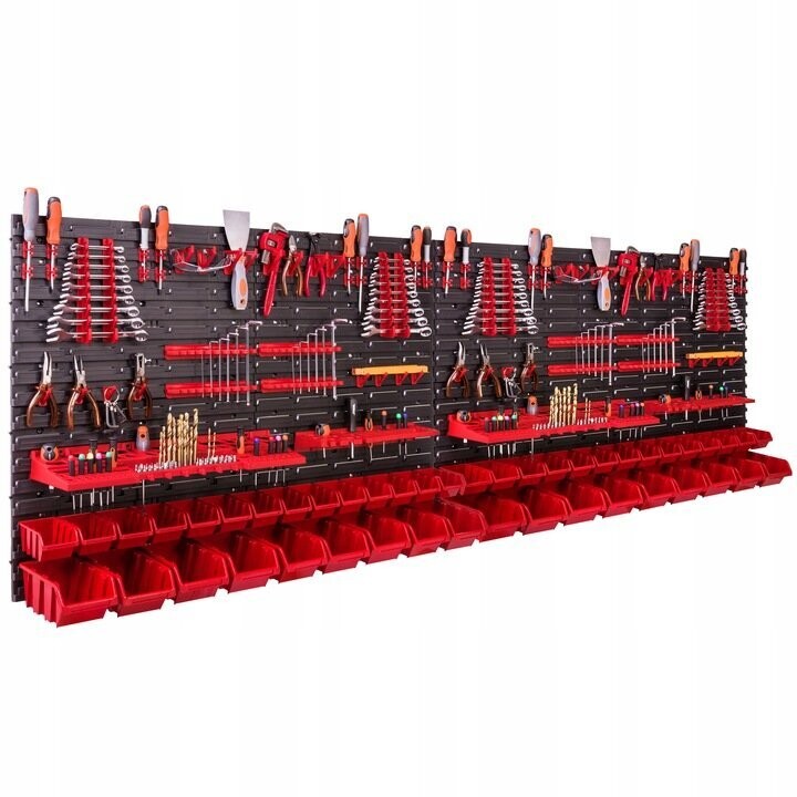 Werkstattregal Werkzeugwand 230x78 cm komplett Set
