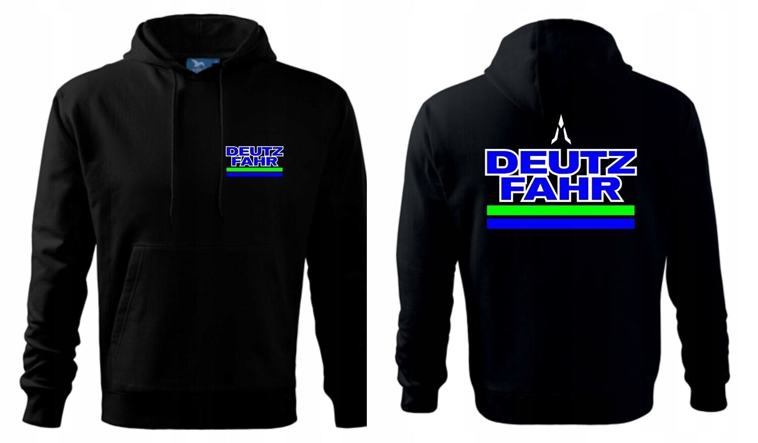 DEUTZ FAHR PREMIUM Kapuzenpullover Hoodie Sweatshirt Pullover Pulli Herren