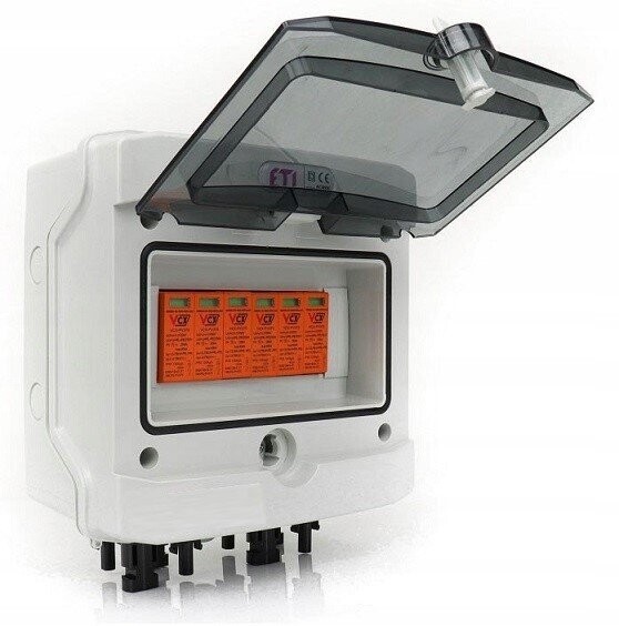 ANSCHLUSSKASTEN SOLAR PHOTOVOLTAIK PV DC 2 Strings 1000V ANSCHLUSSKASTEN SOLAR PHOTOVOLTAIK PV DC 2 Strings 1000V