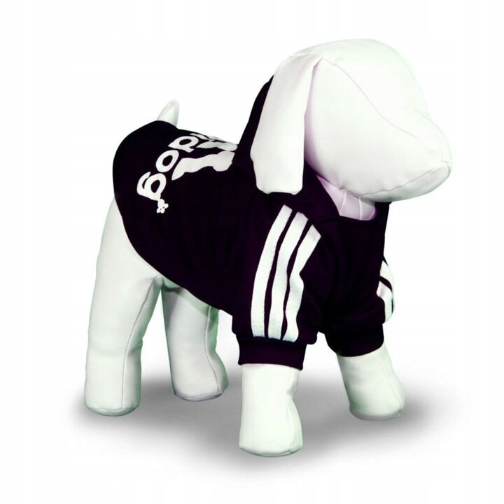 Adidog Hundebekleidung Pullover Hoodie Jacke Outfit für Haustier Hunde Welpen FARBWAHL