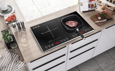 Premium Induktionskochplatte Twin 30500W Induktion Kochfeld Kochplatte Premium Induktionskochplatte Twin 30500W Induktion Kochfeld Kochplatte