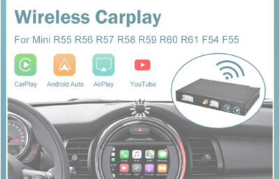 Wireless Apple CarPlay Android Auto Interface für Mini R55 R56 R57 R58 R59 R60 R61 F54 F55 Clubman Countryman Hardtop Cooper John cooper Mirror Link AirPlay