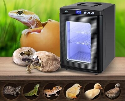 Brutschrank Inkubator 25L Inkubator Reptilien Hühner etc. wärmeschrank 5-60 ° C 220V für Bruteier Huhn Ente Vogel