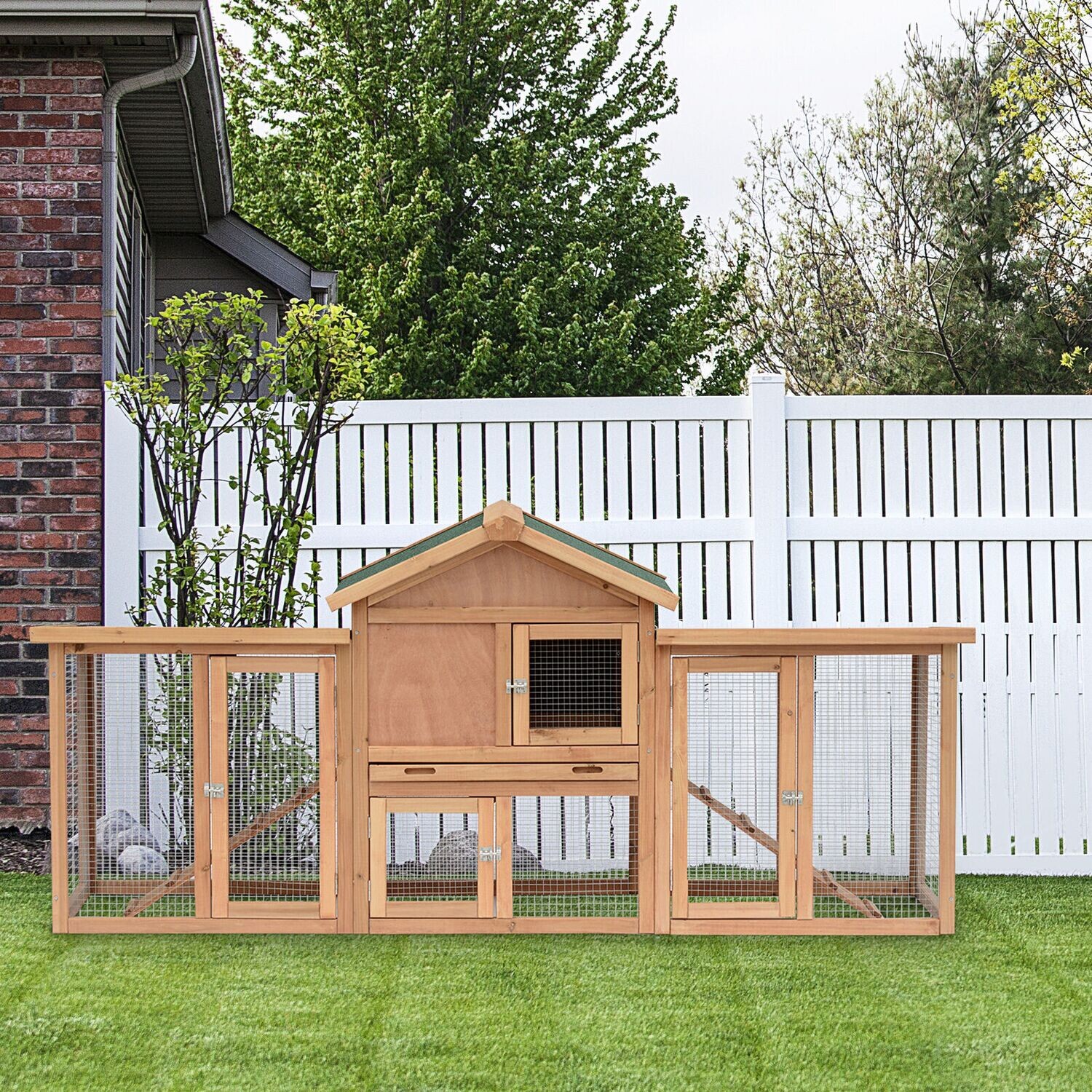 Hühnerkäfig Hühnerstall Hasenstall Holz Käfig Kleintierstall Nagerkäfig Huhn