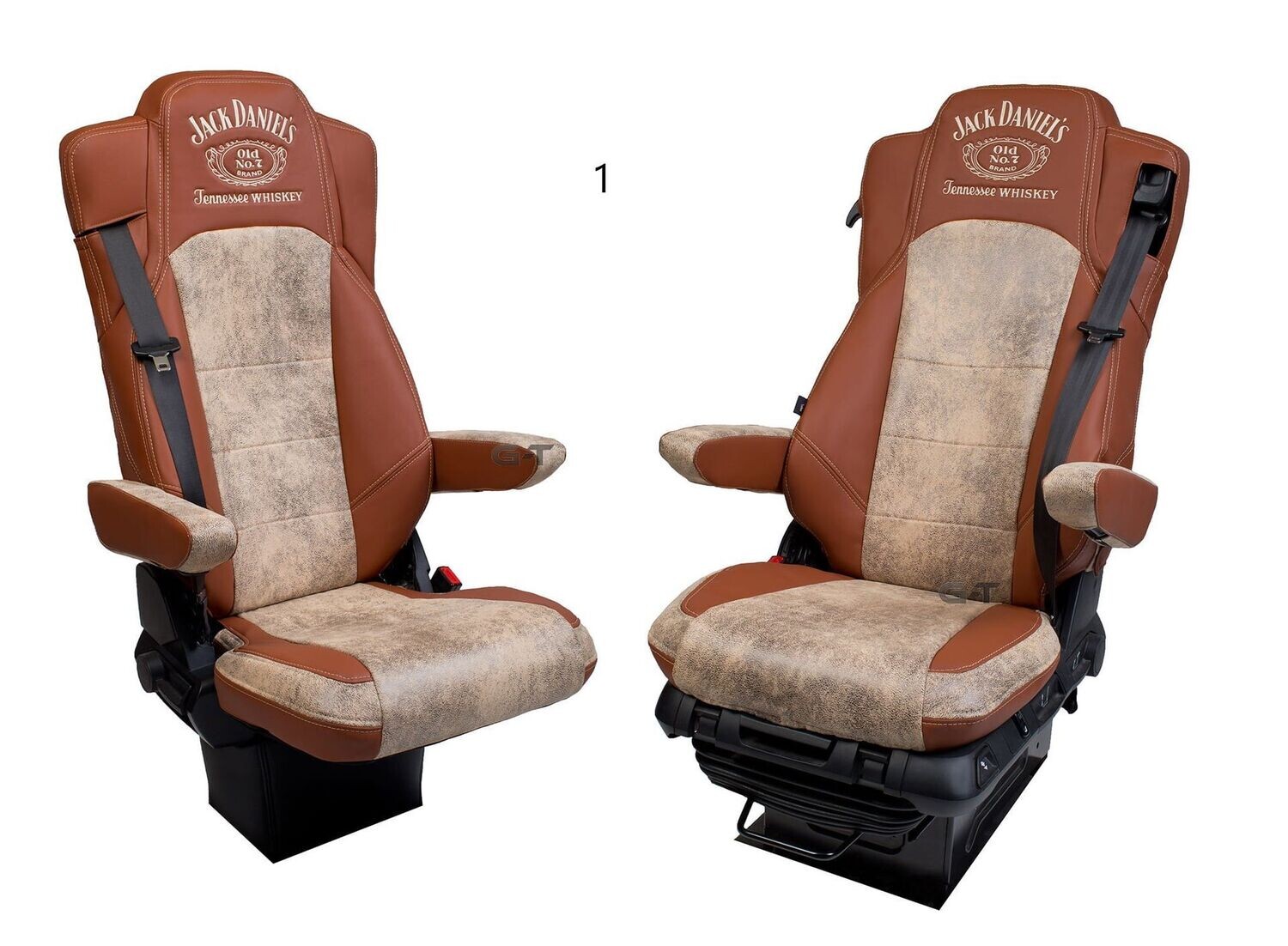 Design Jack Daniels Edition HANDMADE MERCEDES MP4 ab 2011 ungefederter Beifahrersitz Sitzbezüge Farbwahl