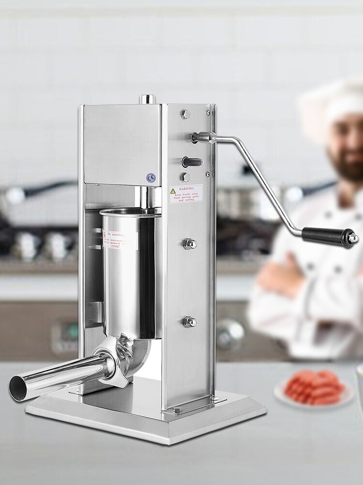 Wurstpresse Wurstfüller Fleischer Wurst 3L 5L 7L 10L 15L  Küchenmaschinen 5 Füllung Düsen Set