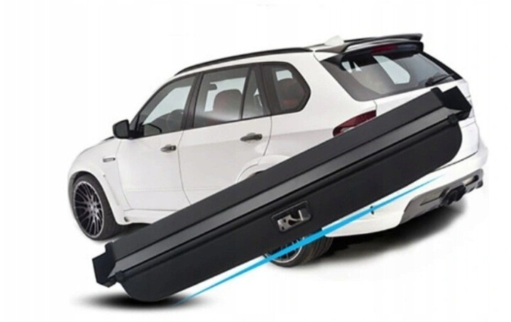 Laderaumabdeckung Kofferraumabdeckung Hutablage Schwarz für BMW X5 E70 2006-13 34642762873