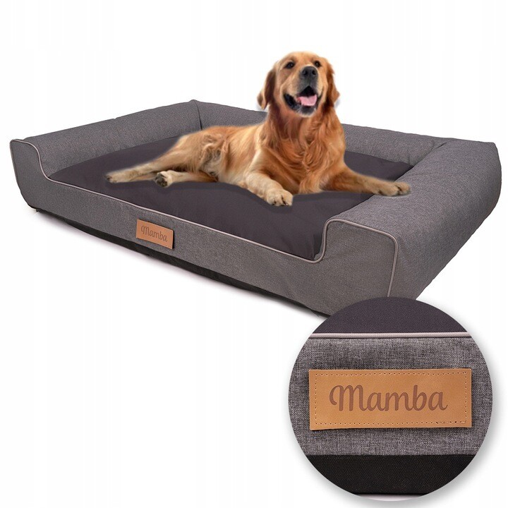 Design Handmade Hundebett Hundekissen Sofa Hundesofa Tierbett Katzenbett Hundekorb Schlafplatz mit Namensschild