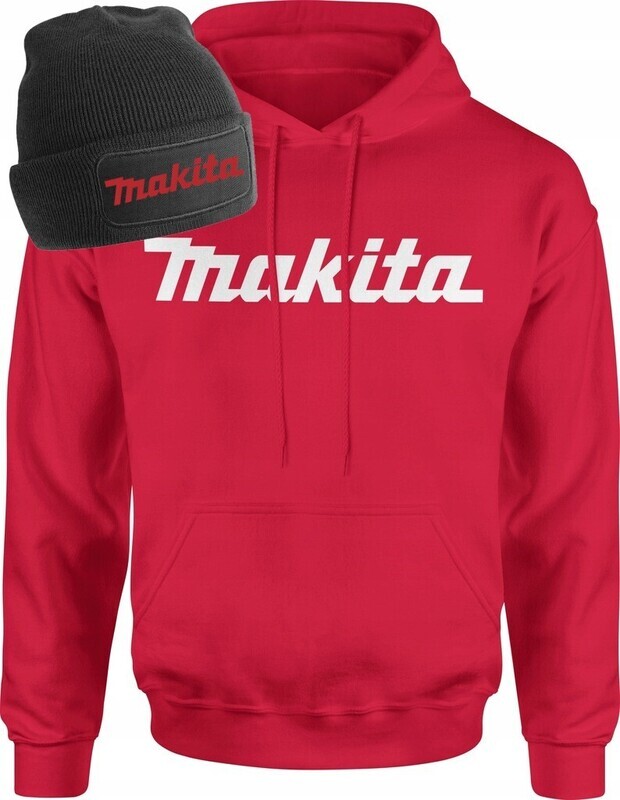 MAKITA PREMIUM Kapuzenpullover Hoodie Sweatshirt Pullover Pulli Herren mit Mütze Farbwahl