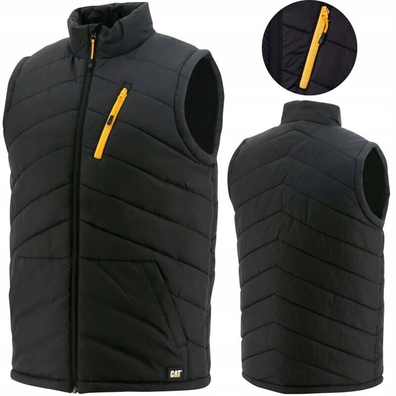 CAT PREMIUM Weste Premium Herren Arbeitsweste thermischer Komfort CAT PREMIUM Weste Premium Herren Arbeitsweste thermischer Komfort