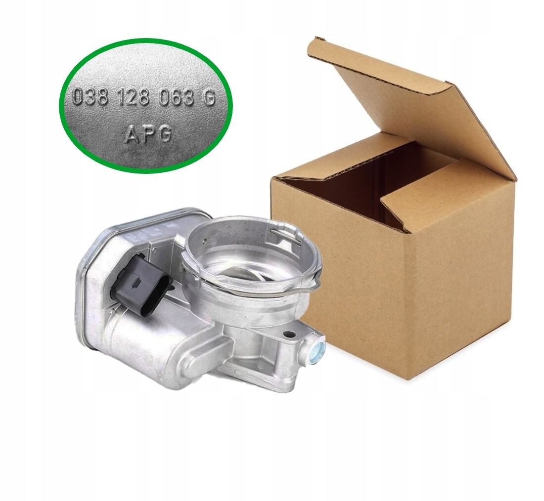 Original PIERBURG Drosselklappe Saugrohrklappe Steuerklappe VW AUDI SKODA 1,9 2,0 TDI 038128063G