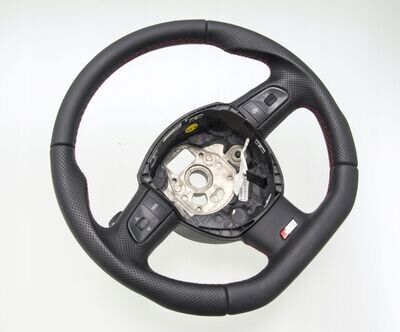 Sportlenkrad 3 Speichen Lenkrad Audi A6 C6 2004- 2010 TUNING NEUES LEDER Handmade Farbwahl Sportlenkrad 3 Speichen Lenkrad Audi A6 C6 2004- 2010 TUNING NEUES LEDER Handmade Farbwahl