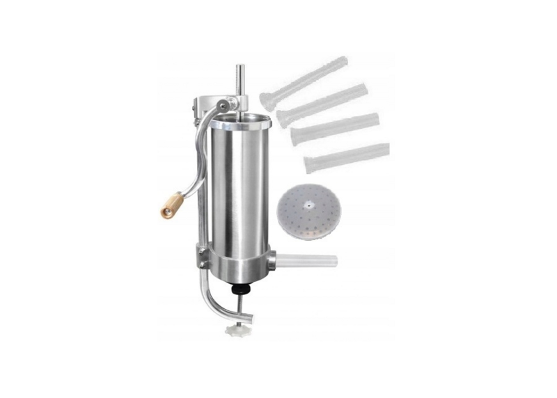 Wurstpresse Wurstfüller Fleischer Wurst 3KG Küchenmaschinen Füllung 4er Düsen Set Wurstpresse Wurstfüller Fleischer Wurst 3KG Küchenmaschinen Füllung 4er Düsen Set