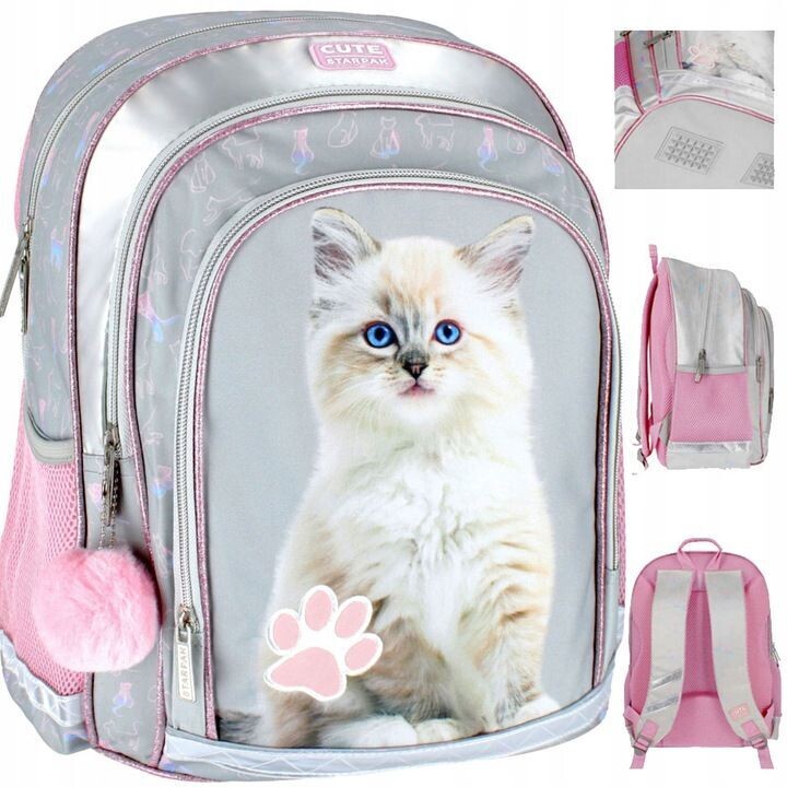 Schulranzen Rucksack Tornister Schultasche Katze Schulranzen Rucksack Tornister Schultasche Katze