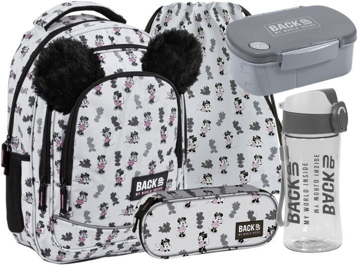 Schulranzen Rucksack Tornister Schultasche XXl Set 5 in 1 MINNIE MOUSE Schulranzen Rucksack Tornister Schultasche XXl Set 5 in 1 MINNIE MOUSE