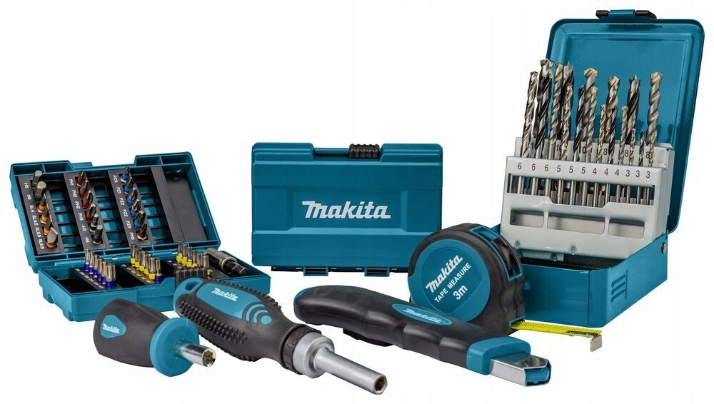 Makita Premium 96-teiligen Makita Bit- und Handwerker Set