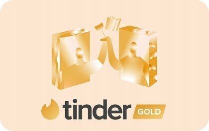 Tinder Gold Geschenkkarte Gutschein für 1 Monat im Wert von 24.95€ Tinder Gold Geschenkkarte Gutschein für 1 Monat im Wert von 24.95€