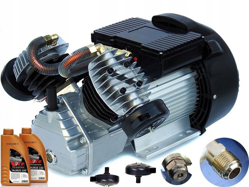 Motor Austauschmotor KOMPRESSOR Ölkompressorpumpe V2 230V 10 Bar Motor Austauschmotor KOMPRESSOR Ölkompressorpumpe V2 230V 10 Bar