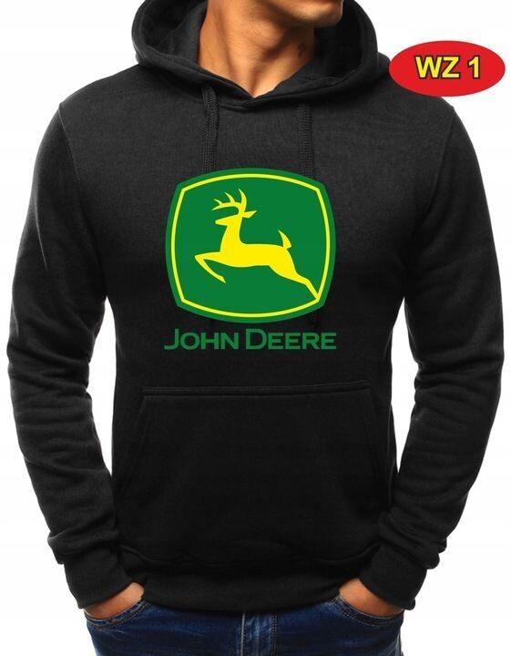 John Deere PREMIUM Pullover Hoodie Kapuze Sweatshirt Pulli Herren FARBWAHL Motivwahl