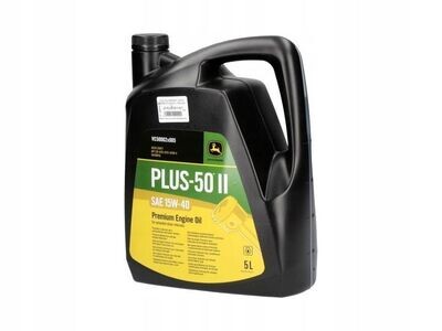 Original Motoröl JOHN DEERE PLUS 50 II 15W-40 5l Original Motoröl JOHN DEERE PLUS 50 II 15W-40 5l