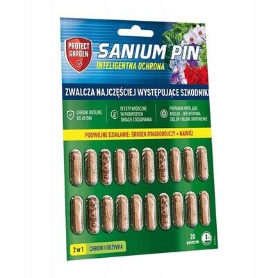 Sanium Pin 2in1 Dünger- und Schädlingsbekämpfungssticks