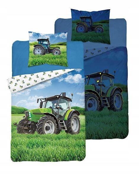 JOHN DEERE PREMIUM Bettwäsche Kissen Set Bezug leuchtet im Dunkeln 140x200 JOHN DEERE PREMIUM Bettwäsche Kissen Set Bezug leuchtet im Dunkeln 140x200