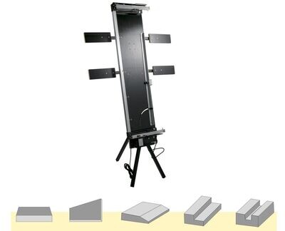 Profi 360℃ Styroporschneider Schaumstoffschneider aus Aluminiumlegierung Styrocutter Schnittlänge 127 cm Nut Maschine Baustelle Industrie Profi 360℃ Styroporschneider Schaumstoffschneider aus Aluminiumlegierung Styrocutter Schnittlänge 127 cm Nut Maschine Baustelle Industrie