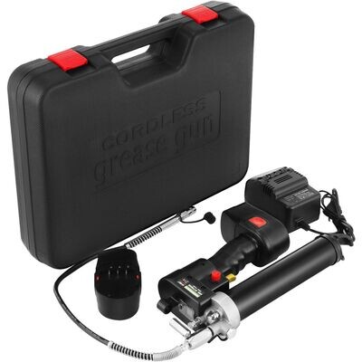 Starter Set 18V Akku-Fettpresse inkl 2x 4.0Ah Akku Ladegerät und Koffer Starter Set 18V Akku-Fettpresse inkl 2x 4.0Ah Akku Ladegerät und Koffer
