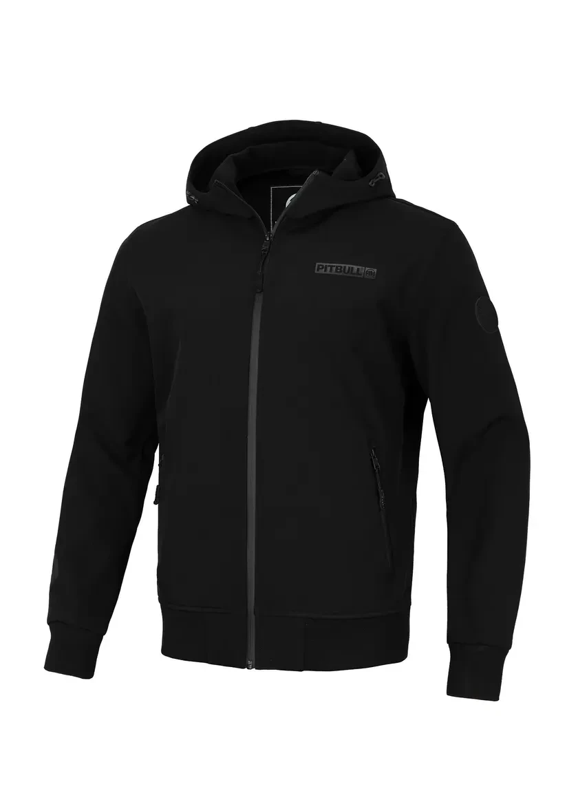 PIT BULL WEST COAST Übergangsjacke Frühlingsjacke Softshell für Herren Black