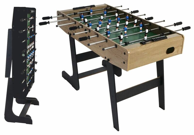 Tischfussballspiel Kickertisch Kicker Tischkicker klappbar Farbwahl Tischfussballspiel Kickertisch Kicker Tischkicker klappbar Farbwahl
