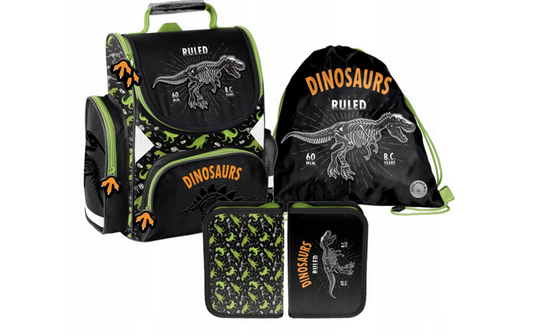 Schulranzen Rucksack Tornister Schultasche Dino Dinosaurier