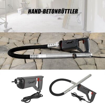 Betonrüttler Flaschenrüttler 800W flexible Welle Handrüttler Rüttelflasche Betonrüttler Flaschenrüttler 800W flexible Welle Handrüttler Rüttelflasche