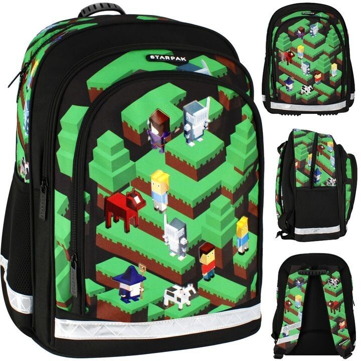 Schulranzen Rucksack Tornister Schultasche Minecraft Schulranzen Rucksack Tornister Schultasche Minecraft