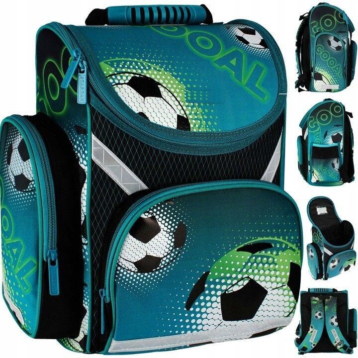 Schulranzen Rucksack Tornister Schultasche Fussball Schulranzen Rucksack Tornister Schultasche Fussball
