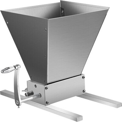 Schrotmühle MalzmühleManueluer Schrotmühle mit Trichter Getreide Einstellbare Rollen Walzenmühle Brauen Brauer Heimbrauer Schrotmühle MalzmühleManueluer Schrotmühle mit Trichter Getreide Einstellbare Rollen Walzenmühle Brauen Brauer Heimbrauer