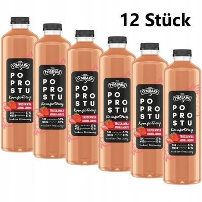12 x 1,25l Tymbark Po Prostu Getränk Erdbeere Apfelbeere 12 x 1,25l Tymbark Po Prostu Getränk Erdbeere Apfelbeere