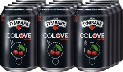24 x Tymbark Colove Cola Kirschgeschmack 24x330ml